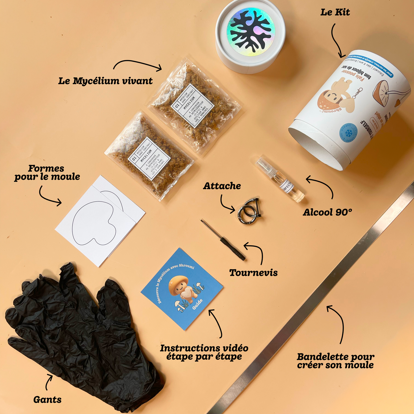 Kit Bijou de sac Shroumi™